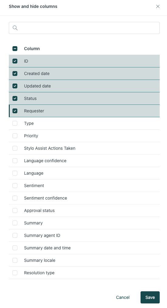 ヘルプセンターカスタマーポータルからリクエストを送信、追跡する方法